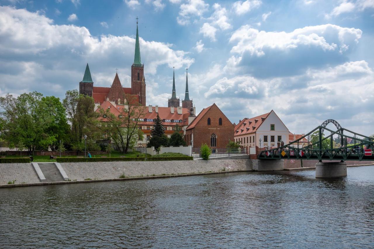Apartament Sloneczny - Mlyn Maria - Art Apartments Wrocław Buitenkant foto